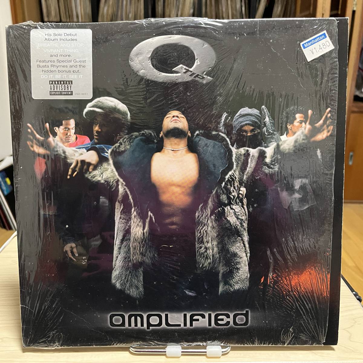 【美品中古】Q-TIP『AMPLIFIED』US盤 2LP アナログレコード トライブ コールド クエスト ARISTA _画像1