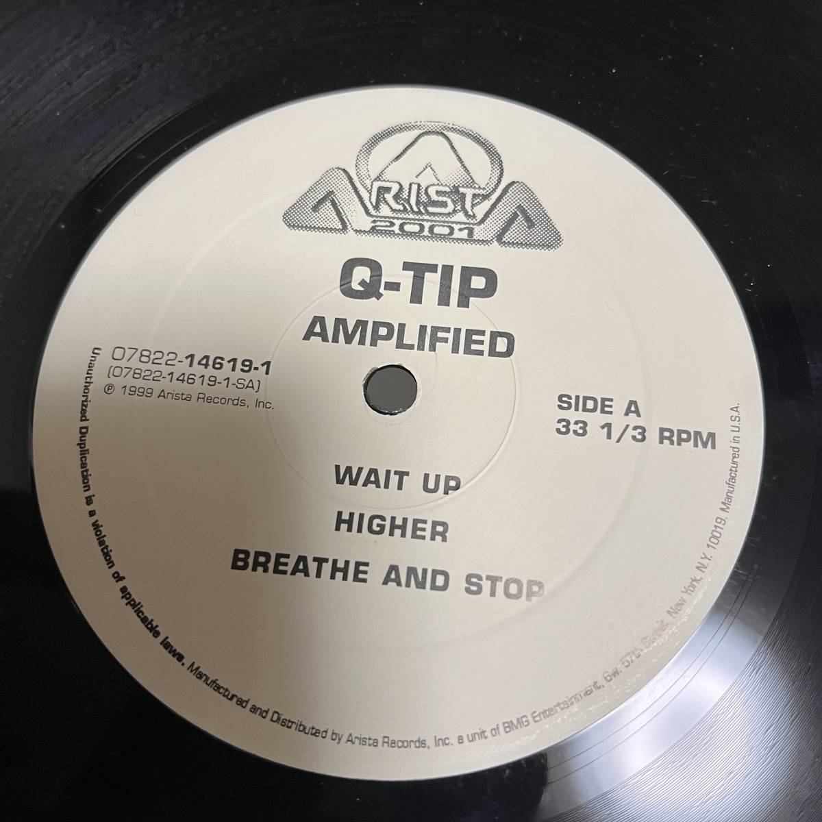 【美品中古】Q-TIP『AMPLIFIED』US盤 2LP アナログレコード トライブ コールド クエスト ARISTA _画像5