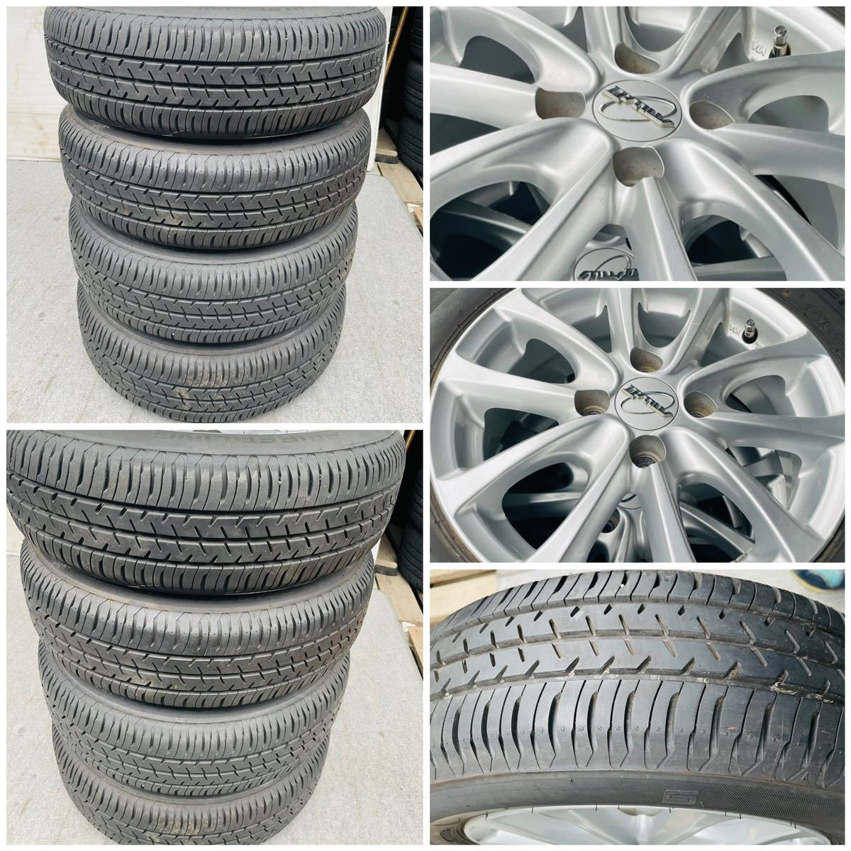 バリ溝。MW2社外ホイール14インチ×5.5J+40 100/4穴-