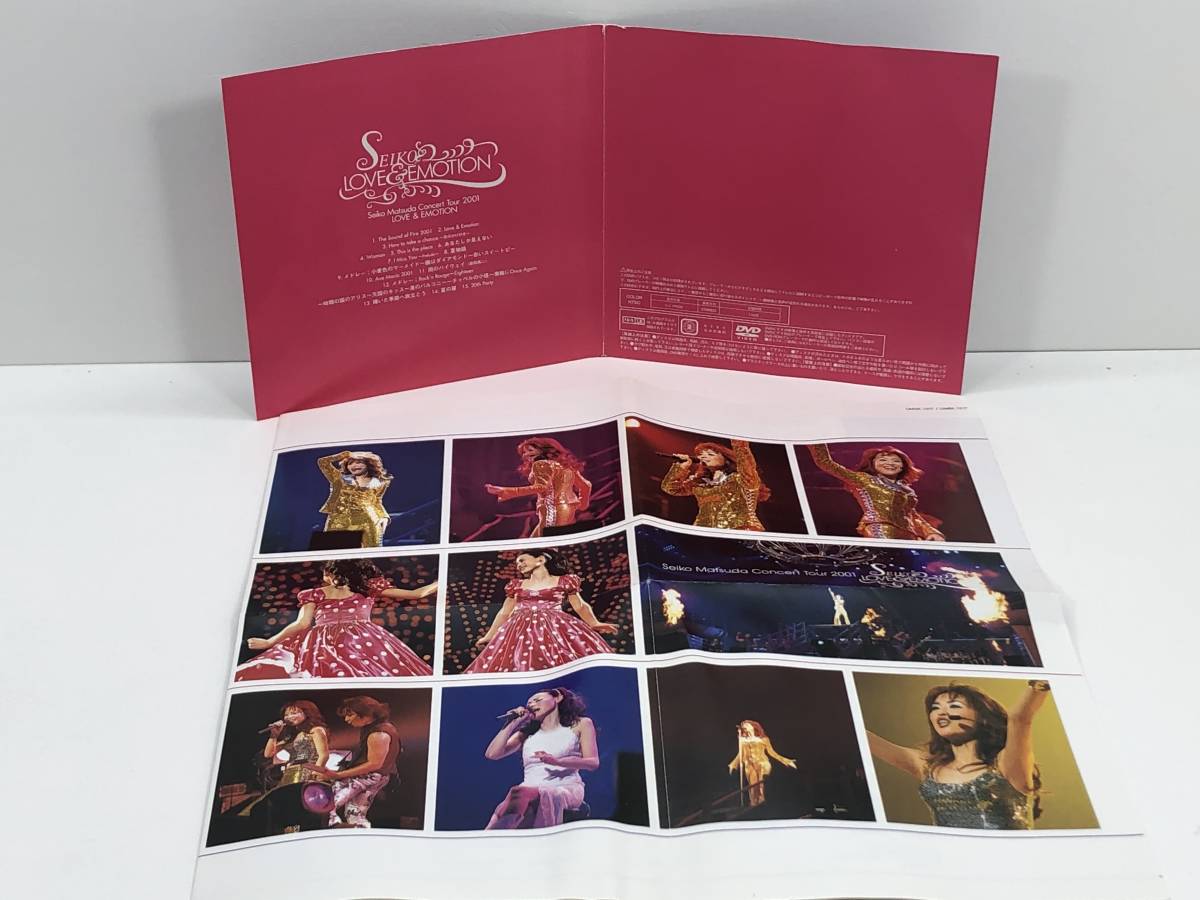 【中古DVD】松田聖子／Seiko Matsuda Concert Tour 2001 LOVE＆EMOTION　(管-A-477)_画像8