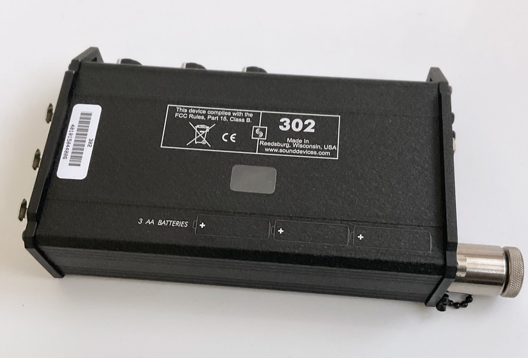 ☆完動品☆ Sound Devices 302 マイクプリアンプ 3ch ポータブル ☆完動品☆ Sound Devices 302 マイクプリアンプ 3ch ポータブル