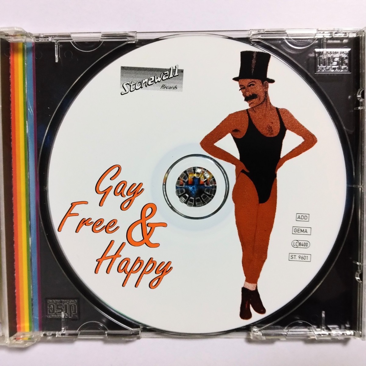 Gay, Free & Happy (V.A.）★輸入盤　★Hi-NRG / ハウス　☆アンジー・ゴールド / クラウディア・バリー_画像3