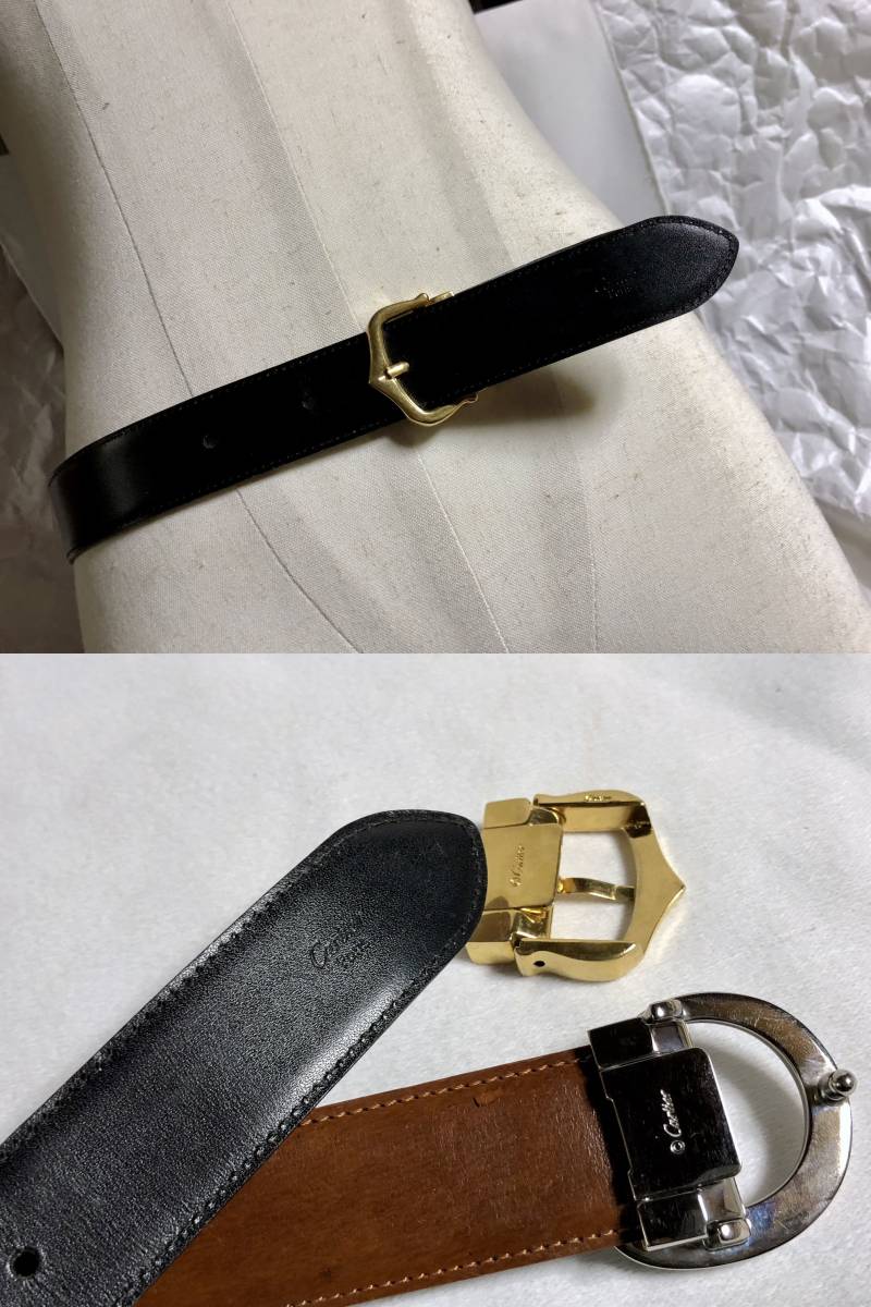 正規希少 Cartierカルティエ パンテール パンサー×Cバックル