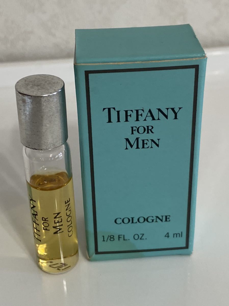 ★希少★TIFFANY FOR MEN/ティファニー フォーメン・ミニ香水★4ml・EDC・USED★定形外発送220円_画像1