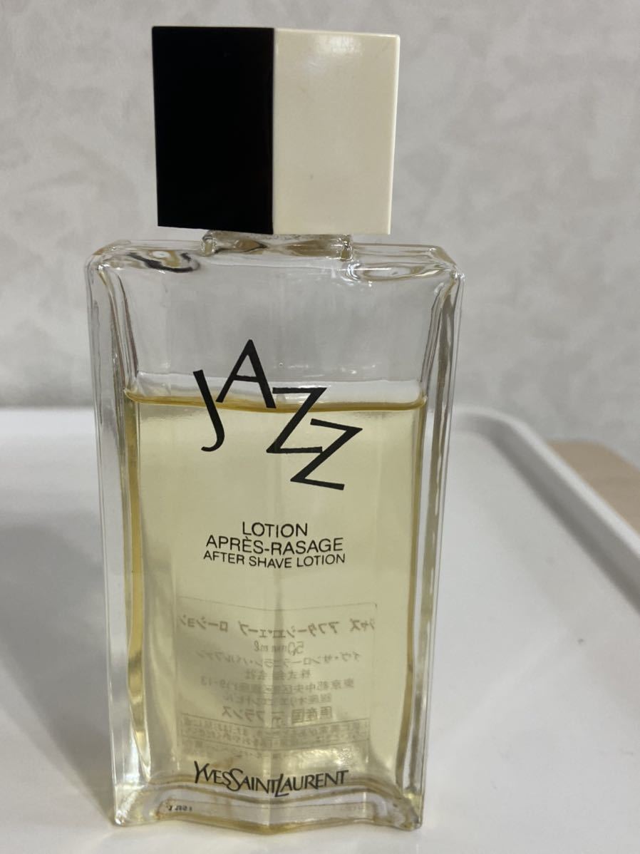 イブサンローラン　ジャズ　50ml　YSL　JAZZ レア　アフターシェーブローション　希少　入手困難　⑤ ボトルタイプ　定形外郵便350円_画像1