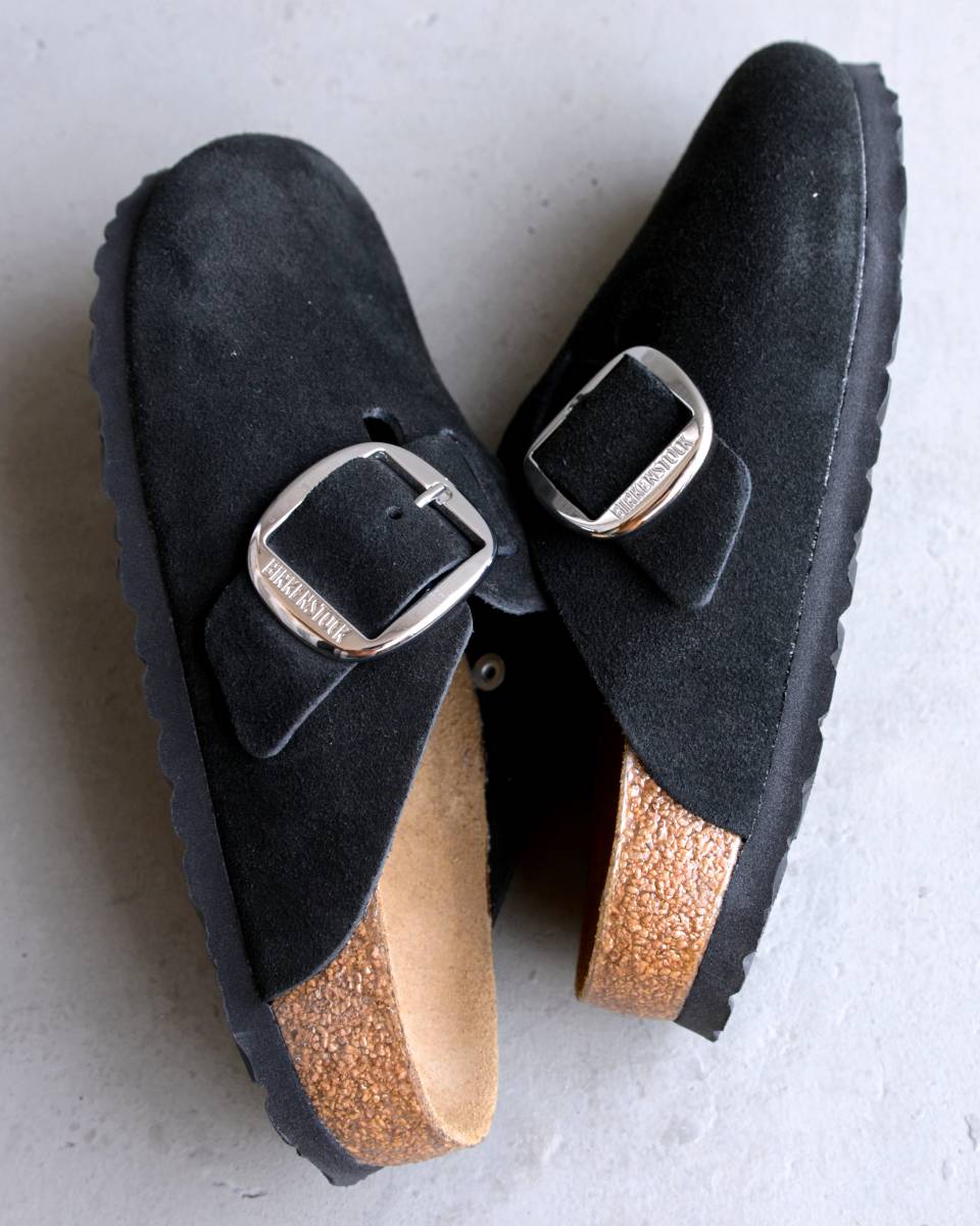 ボトムスス単品 【美品】ビルケンシュトック ボストン ビッグバックル