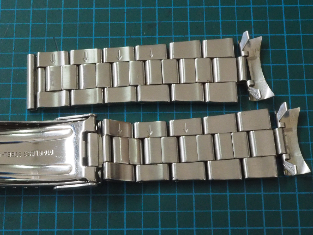 For Parts [SEIKO] Seiko stainless steel belt 7T92-0CF0 for rug width 20 belt length 15.5m #N33-242