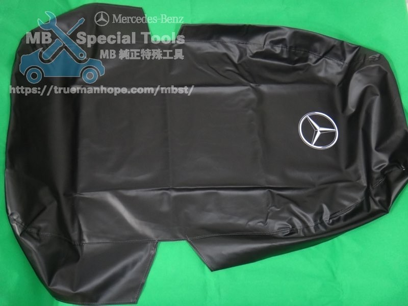*Mercedes-Benz 純正 特殊 工具 作業時保護用シート・カバー・黒(124589009800) メルセデス・ベンツ_画像7
