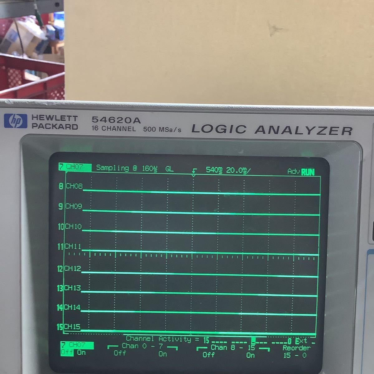 Yahoo!オークション - hp 54620A ロジックアナライザ 一般通電 Yahoo!オークション - hp 54620A ロジックアナライザ 一般通電
