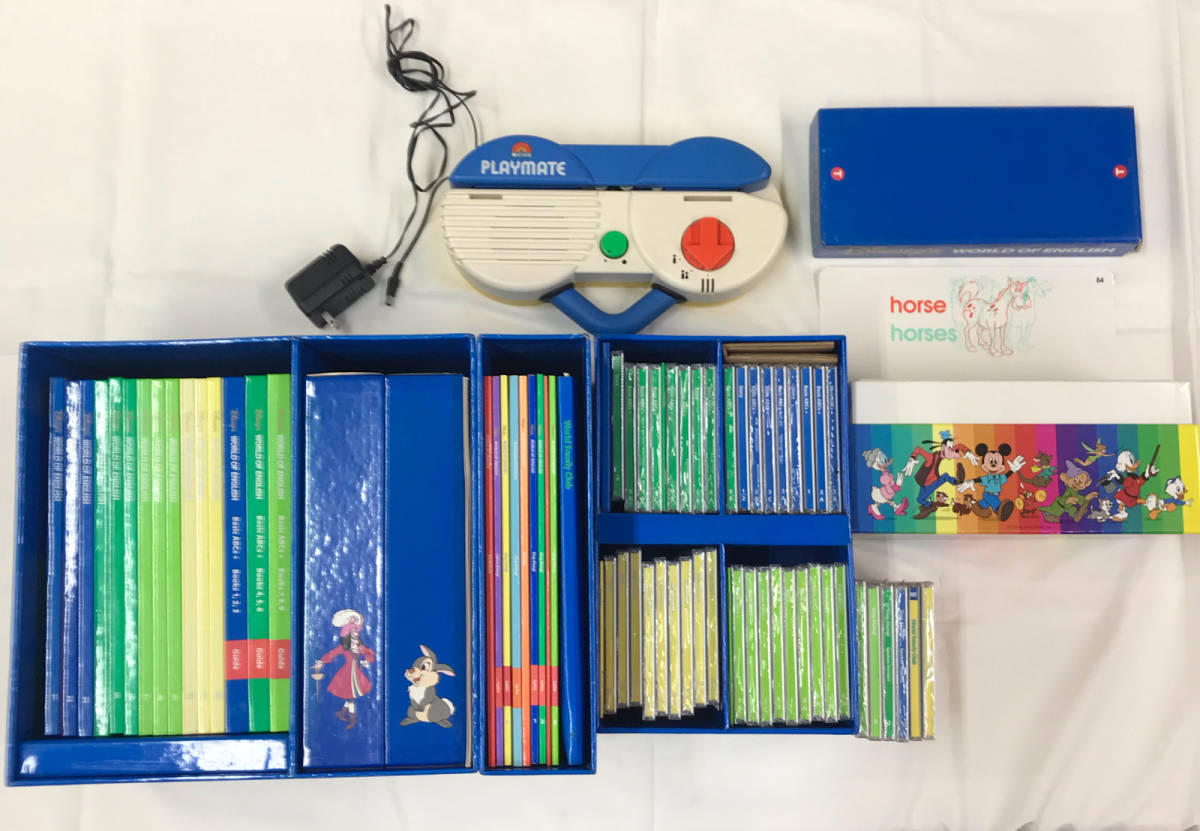 sp081 送料無料!動作品 DWE ディズニー 英語システム ワールドオブ