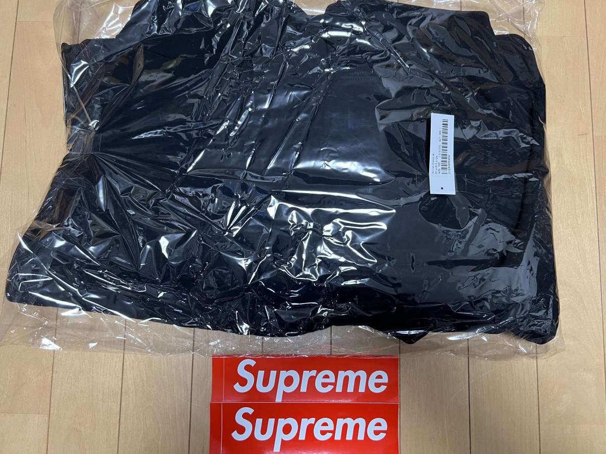 送料無料 Supreme Box Logo Crewneck Black Lサイズ ボックスロゴ