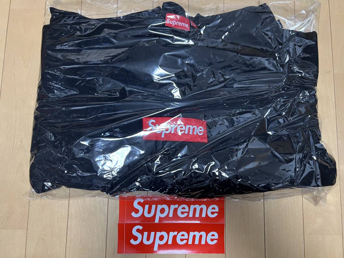 送料無料 Supreme Box Logo Crewneck Black Lサイズ ボックスロゴ