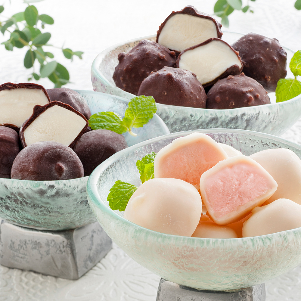  is -gendatsu& popular French restaurant ... chocolate ice ball / free shipping 