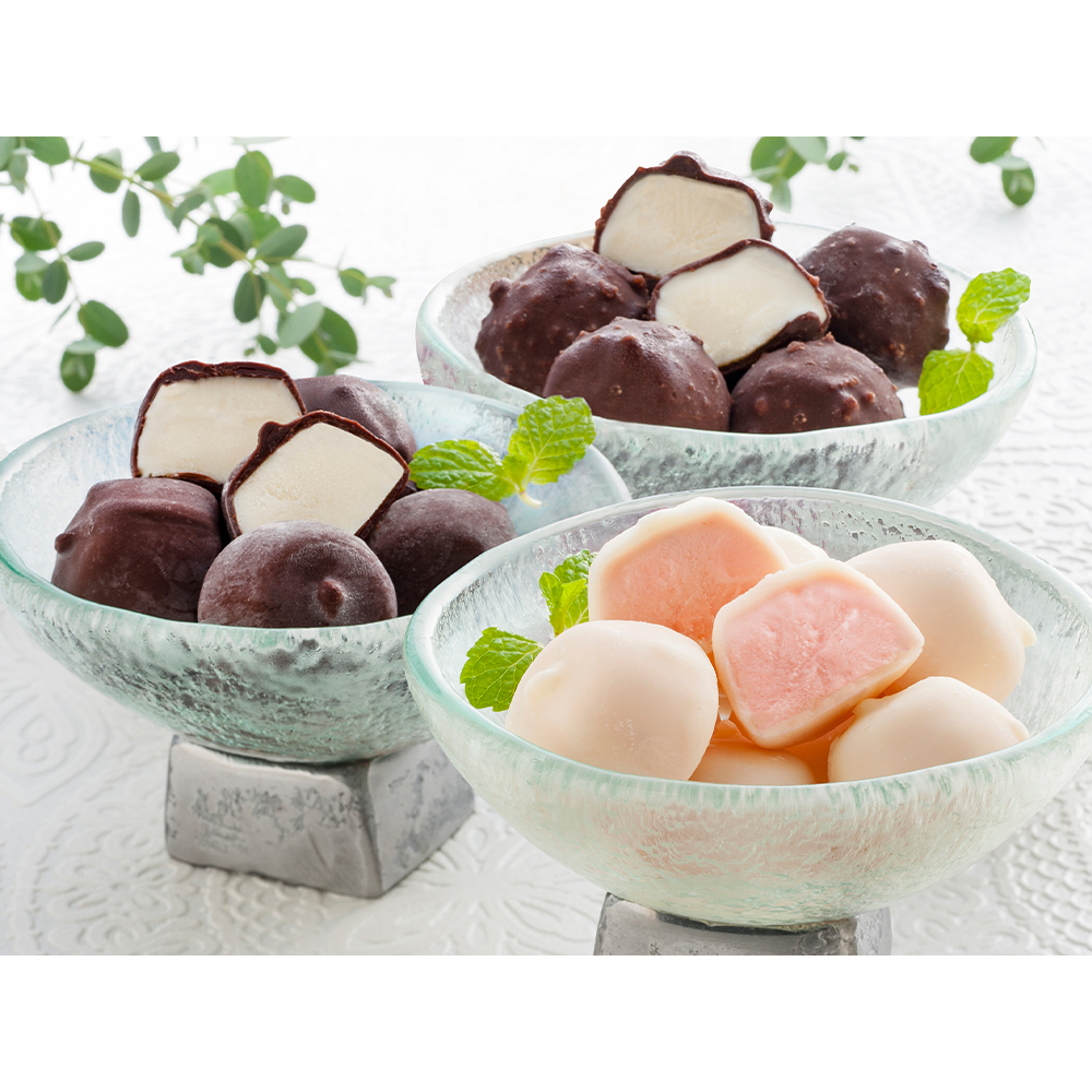  is -gendatsu& popular French restaurant ... chocolate ice ball / free shipping 