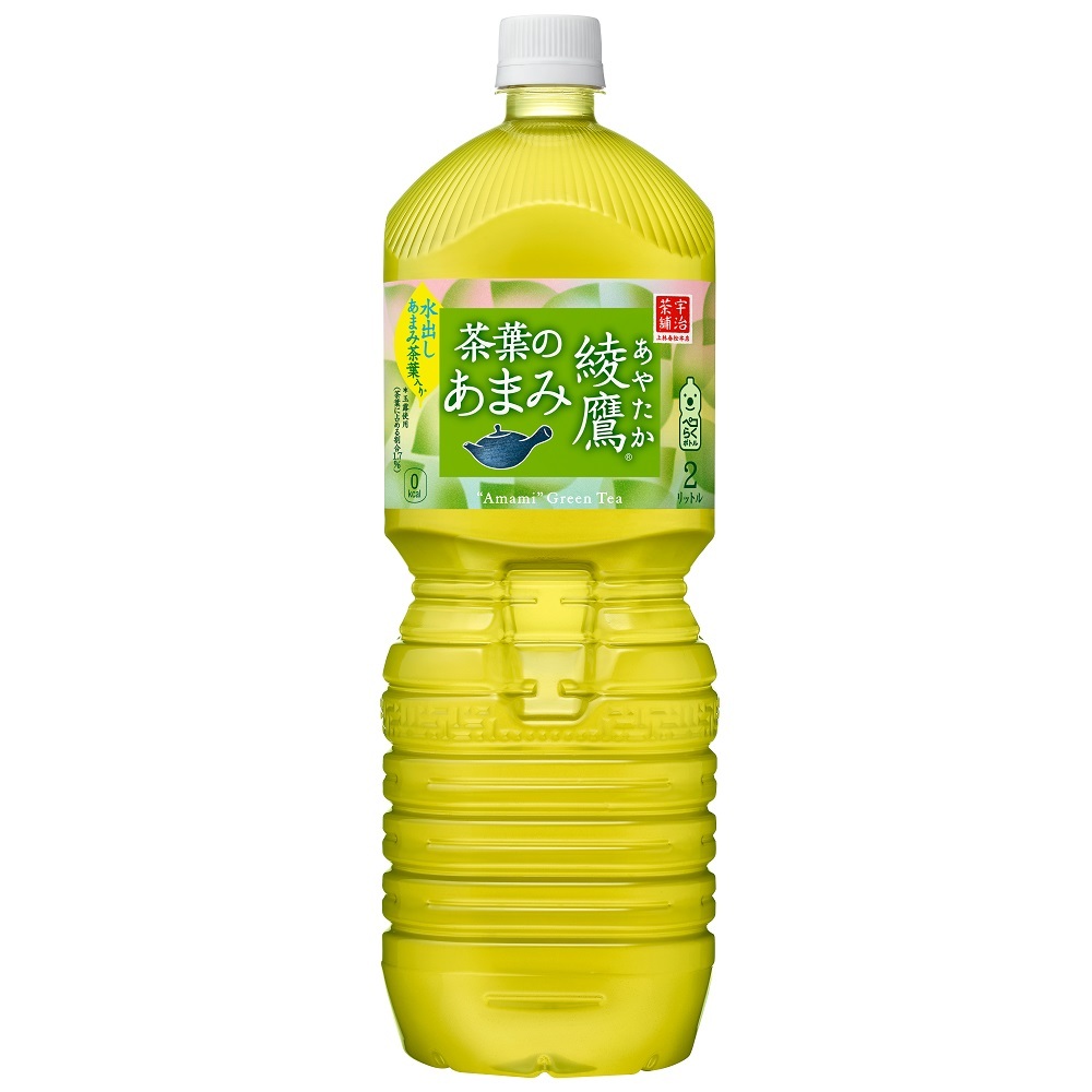 綾鷹 茶葉のあまみ2L PET 6本 6本×1ケース) ペットボトル 安心のメーカー直送 コカコーラ社【送料無料】_画像1