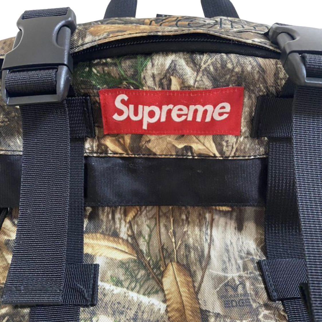 【2019FW Supreme Waist Bag Real Tree Camo シュプリーム ウエストバッグ リアルツリー カモ box logo ボックスロゴ ショルダーバッグ】_画像5