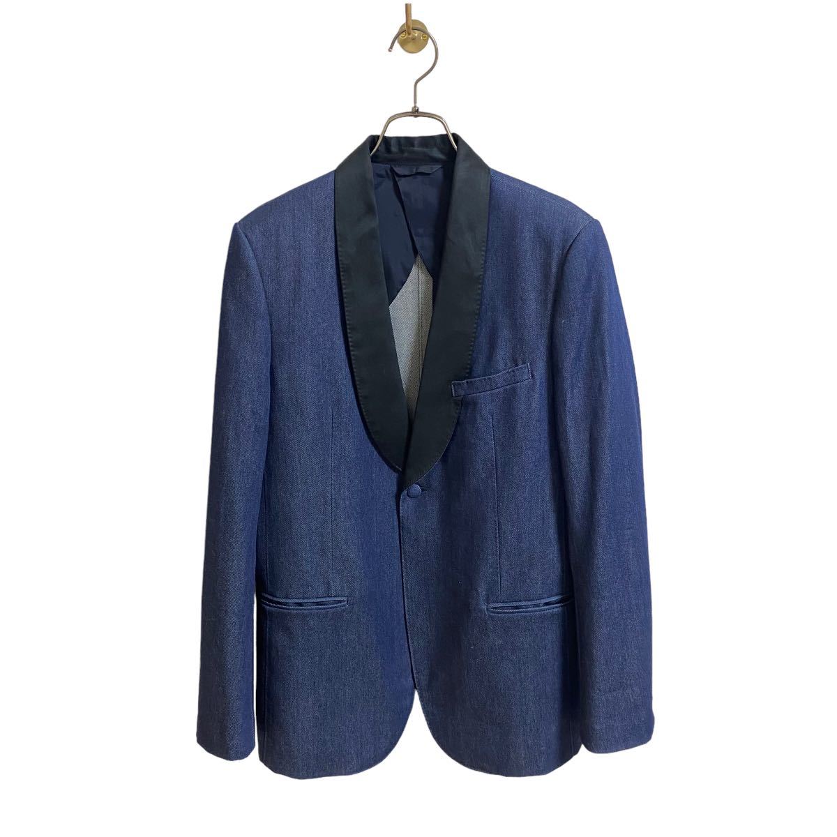 [Sosu International Denim Shawl Color Jacket Mihara Mihara Yasuhiro, адаптированная куртка Men's 46 Beauty]