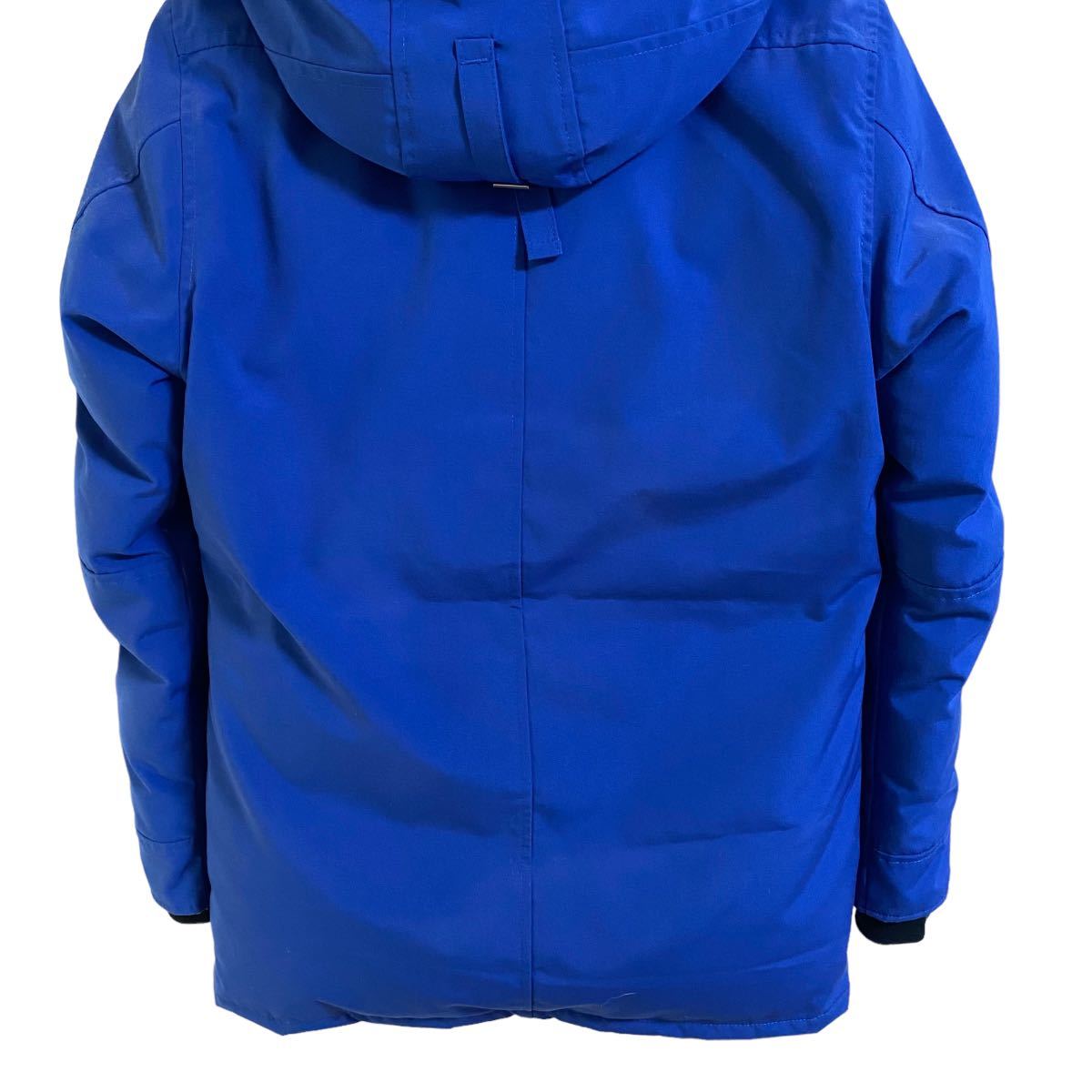 【カナダグース CANADA GOOSE ジャスパー JASPER pacific blue 68F8490 パシフィック ブルー メンズS/P 極美品 ダウンジャケット 希少色】