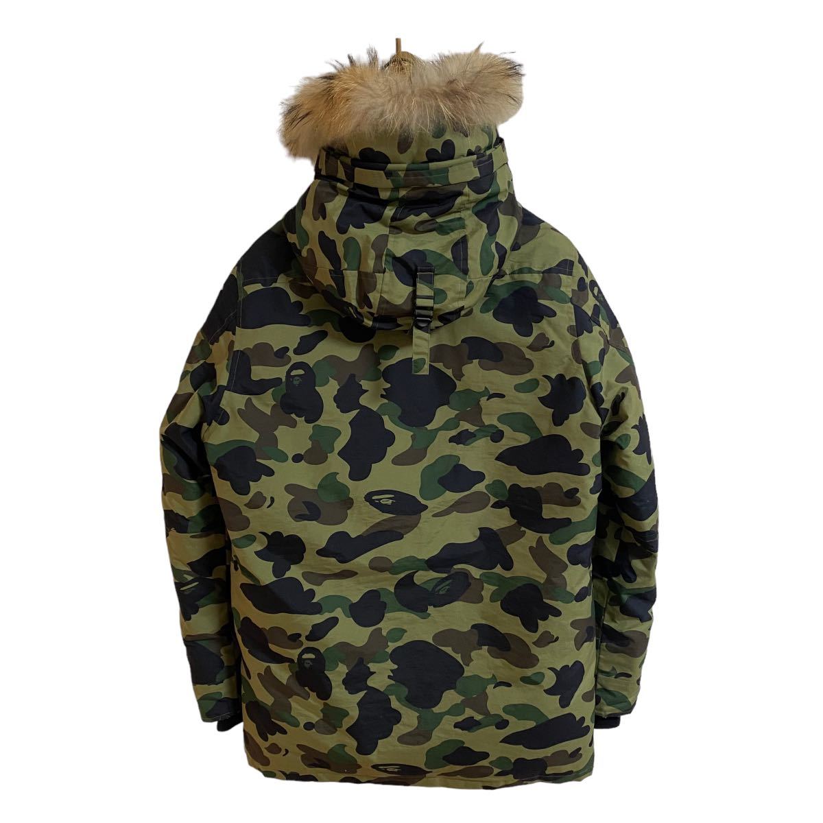 A BATHING APE 1st camo 2017AW ダウンジャケット コート カモフラ
