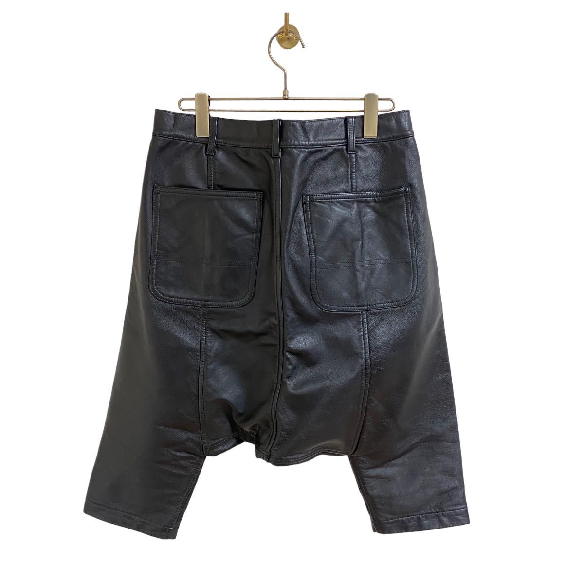 希少 COMME des GARCONS HOMME PLUS 2013AW レザー サルエル 希少 COMME des GARCONS HOMME PLUS 2013AW レザー サルエル