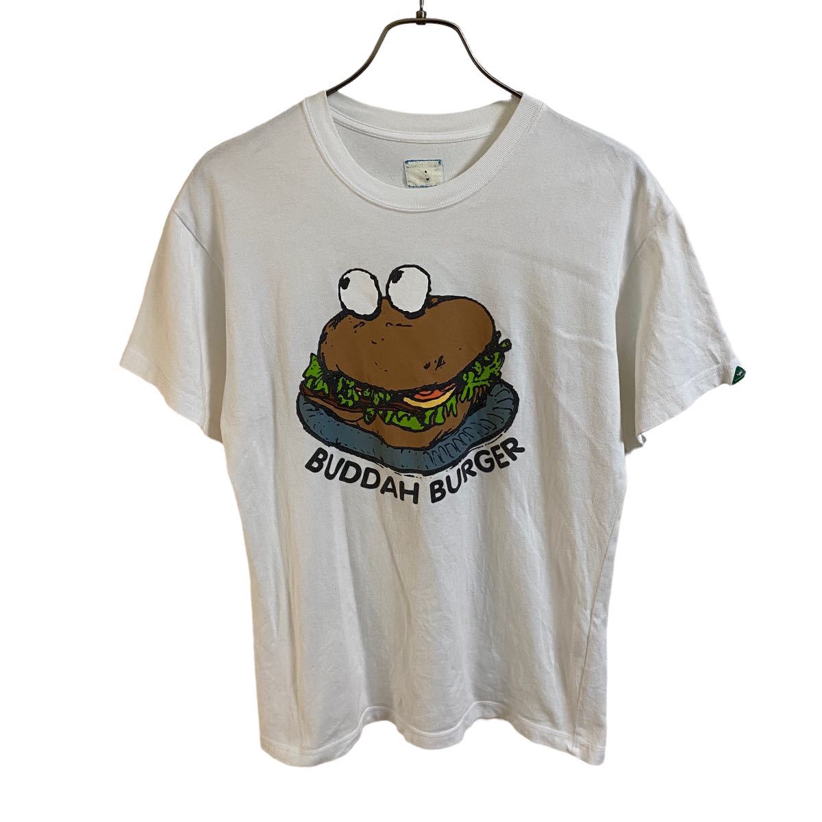 [2002ss HAZE период undercover UNDERCOVERISM BUDDAH BURGER Tee белый белый мужской M рукоятка burger футболка первый период artscabut период 5685]