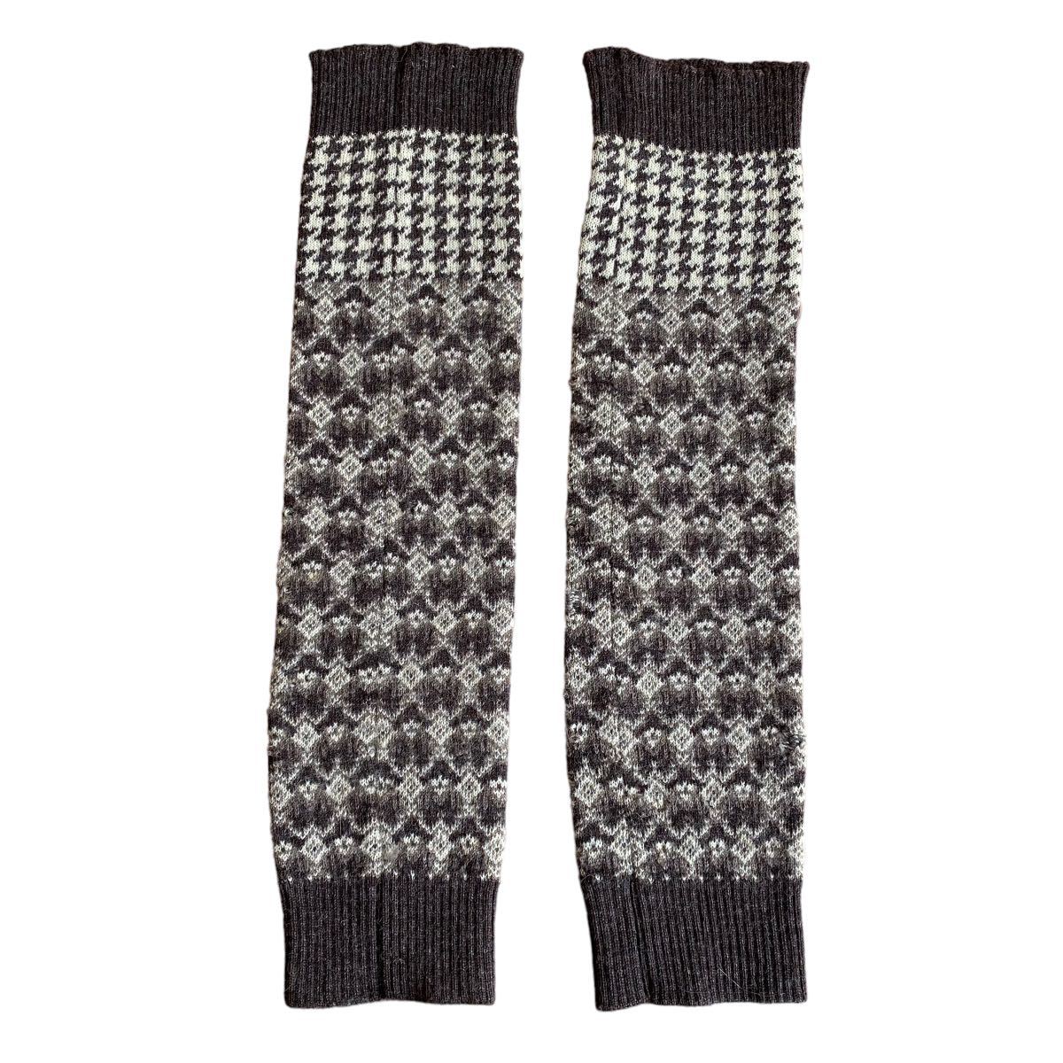 [ Number Nine number nine 2002aw George period neck warmer leg warmers set wool 100% TAKAHIRO MIYASHITA. under ..]