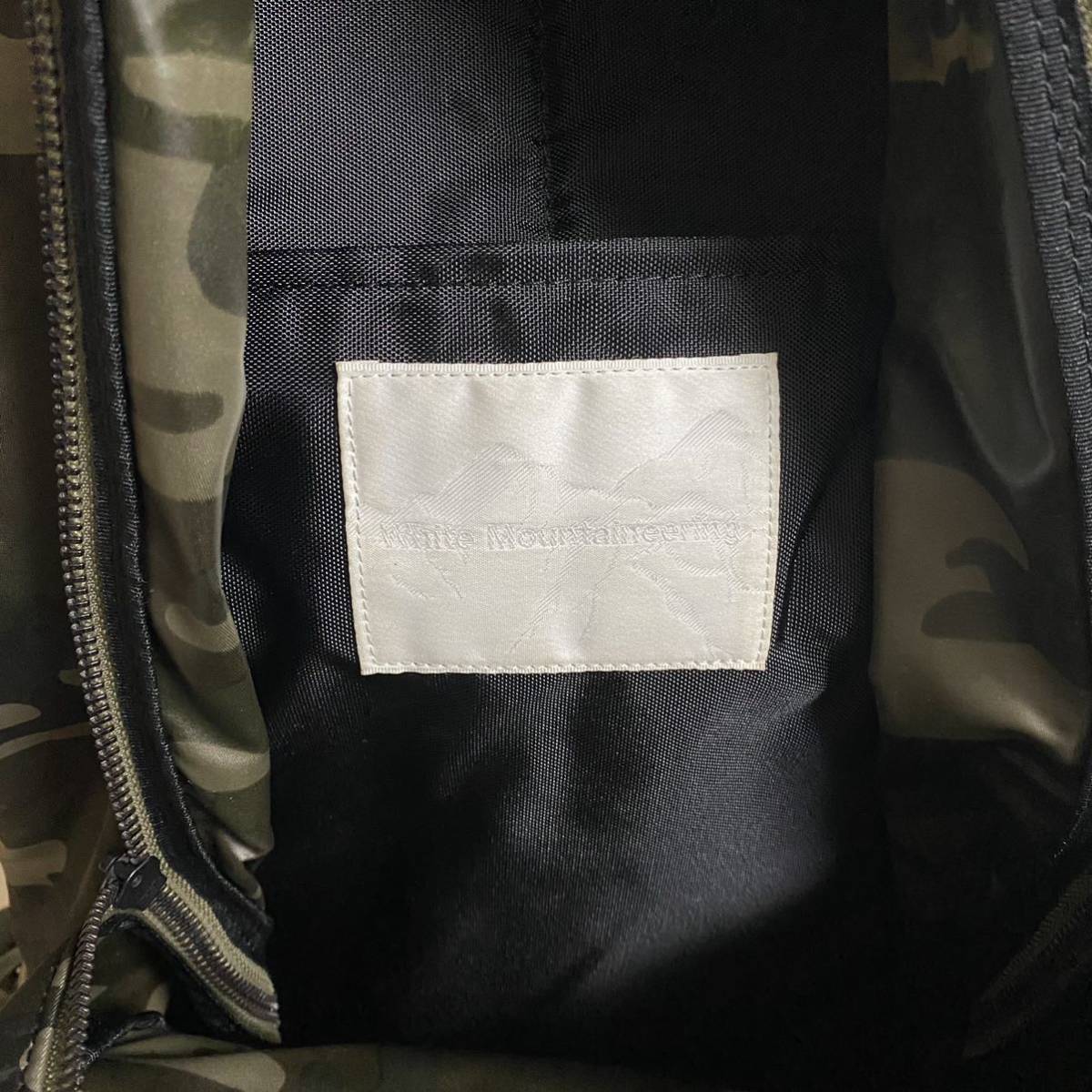 【希少 ポーター PORTER White Mountaineering ホワイトマウンテニアリング 迷彩 バックパック リュック back pack bag バッグ タンカー】