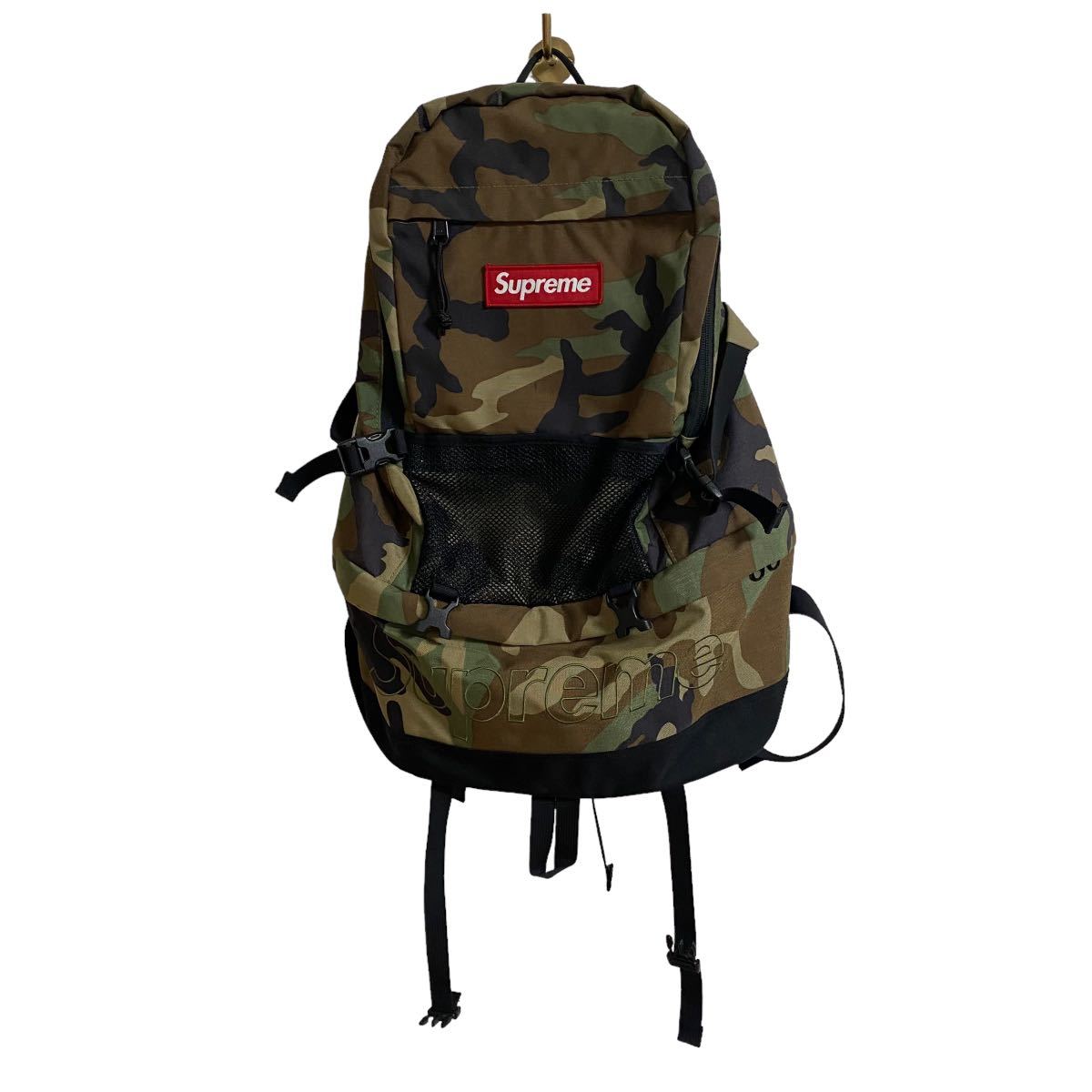 Supreme 2015AW backpack バックパック リュック 迷彩 camo