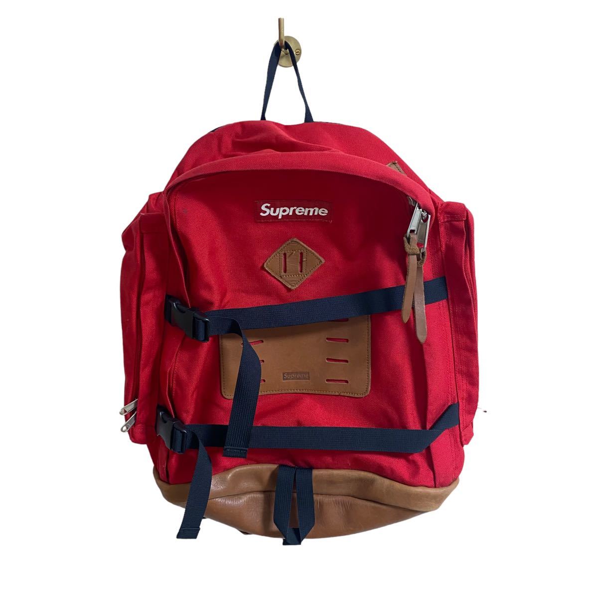 Supreme Back Pack Bag Red 2008aw 赤 レッド リュック バックパック