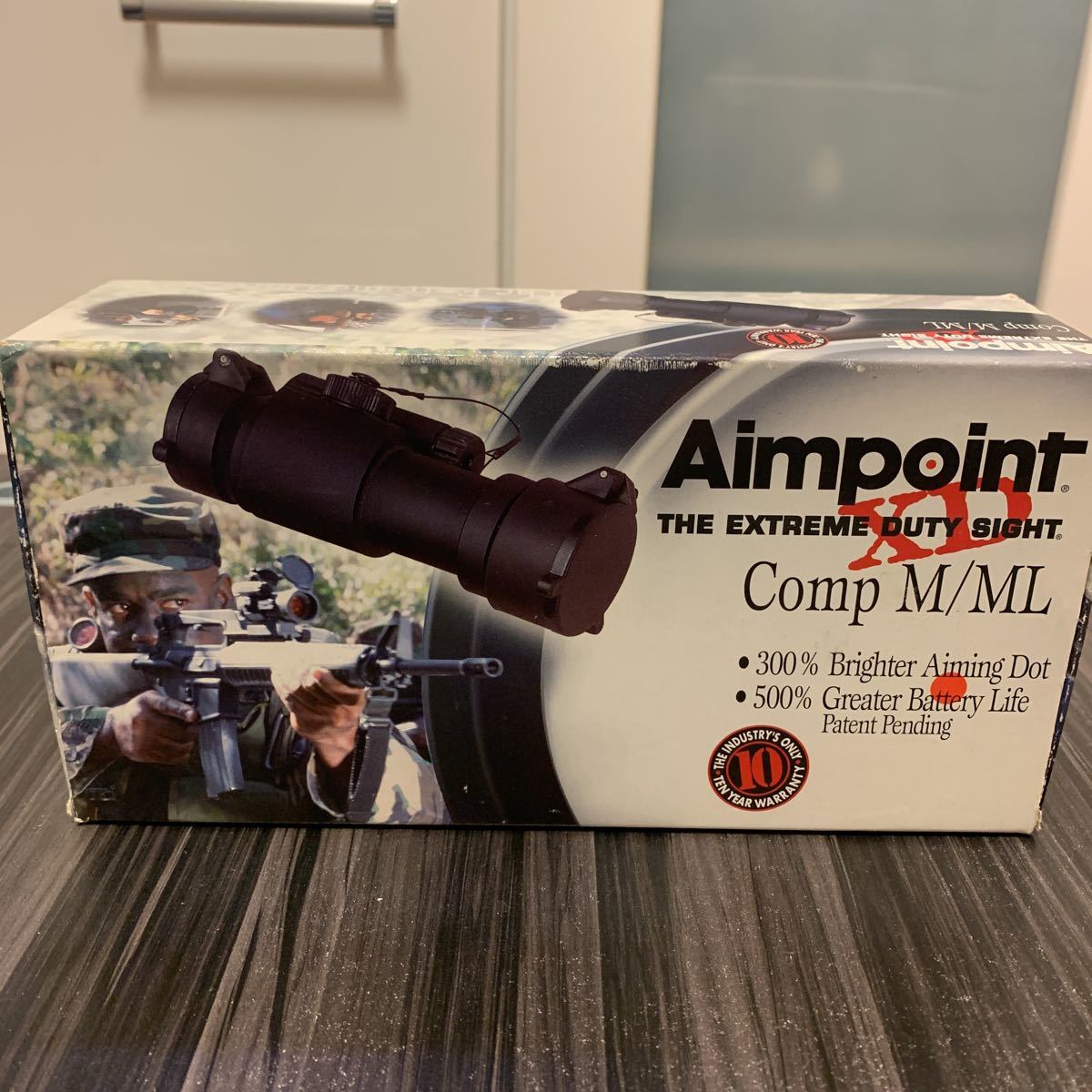 紫③ 実物 Aimpoint COMP ML XD ダットサイト ドットサイト | www