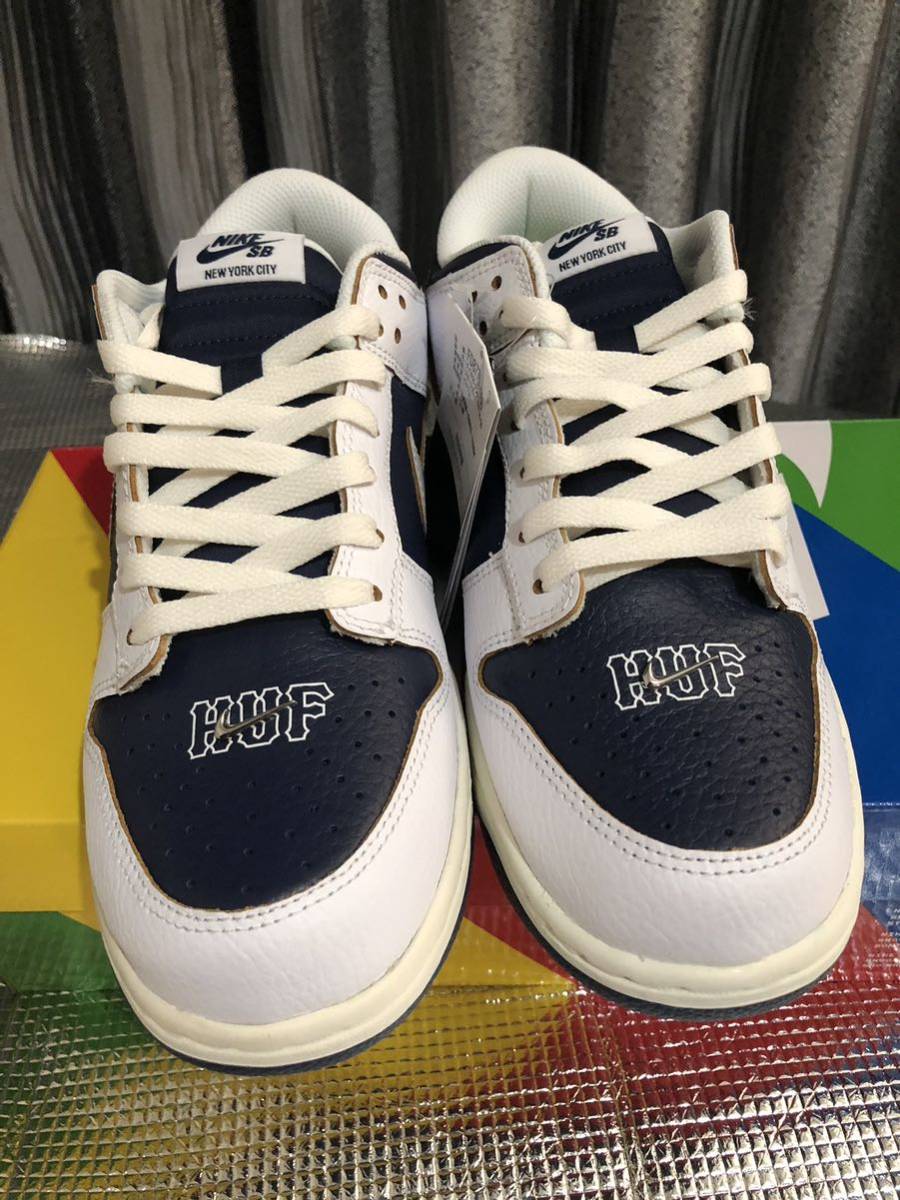 送料込即決★25.0cm/US7 HUF × Nike SB Dunk Low New York ナイキ ハフダンク ニューヨーク 希少サイズ FD8775-100