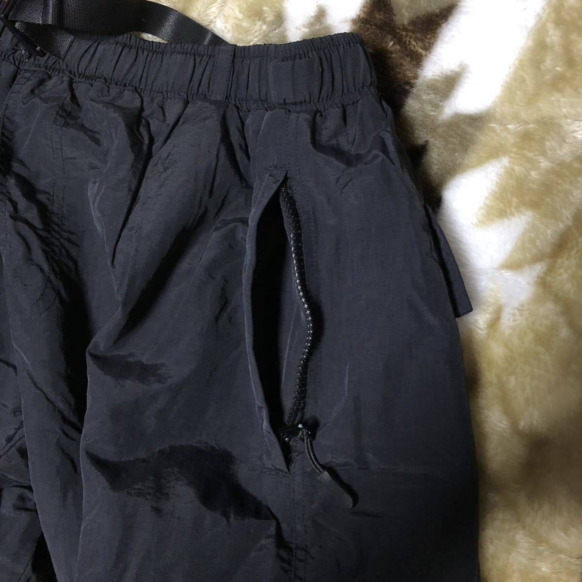 BUTTERGOODS バターグッズ ショートパンツ ナイロン 黒 Mサイズ BUTTER