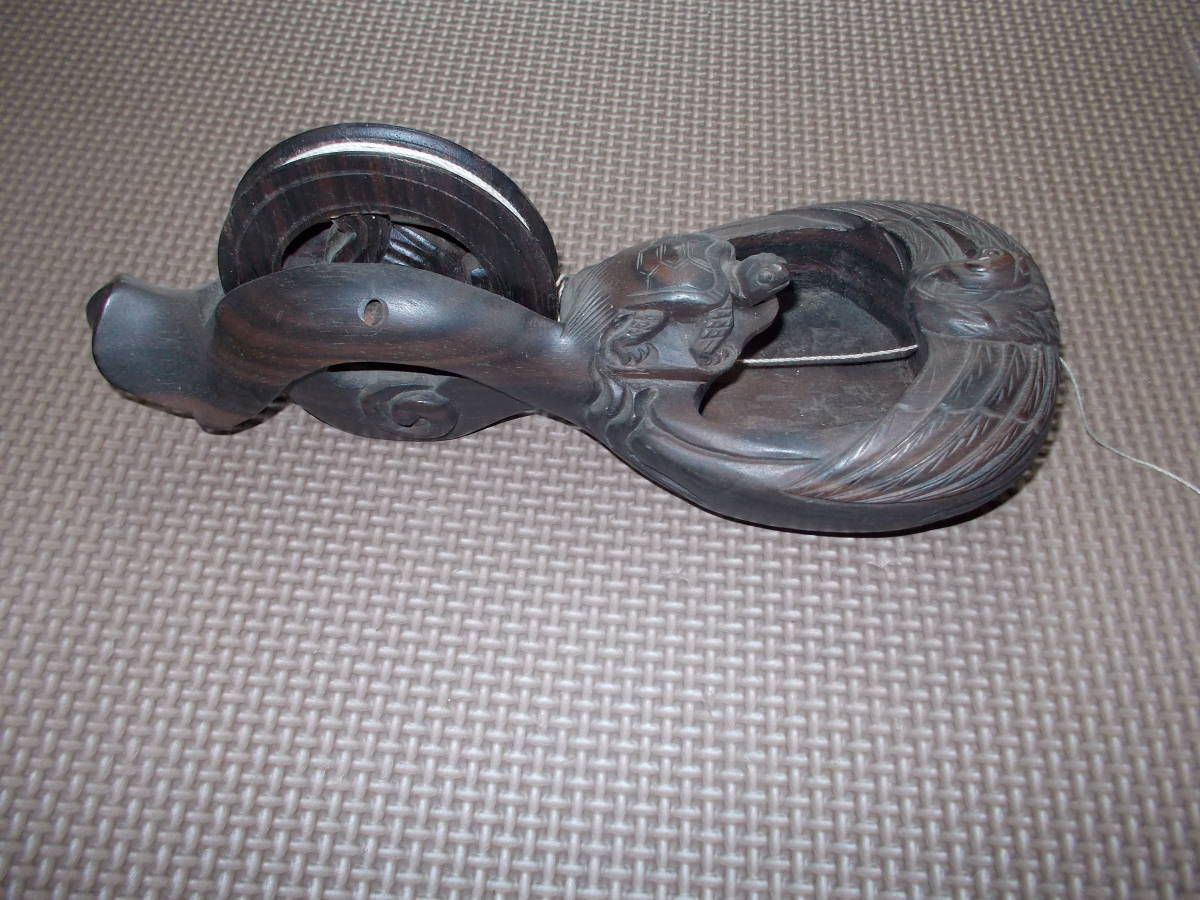希少 黒檀 墨ツボ175mm 希少 黒檀 墨ツボ175mm