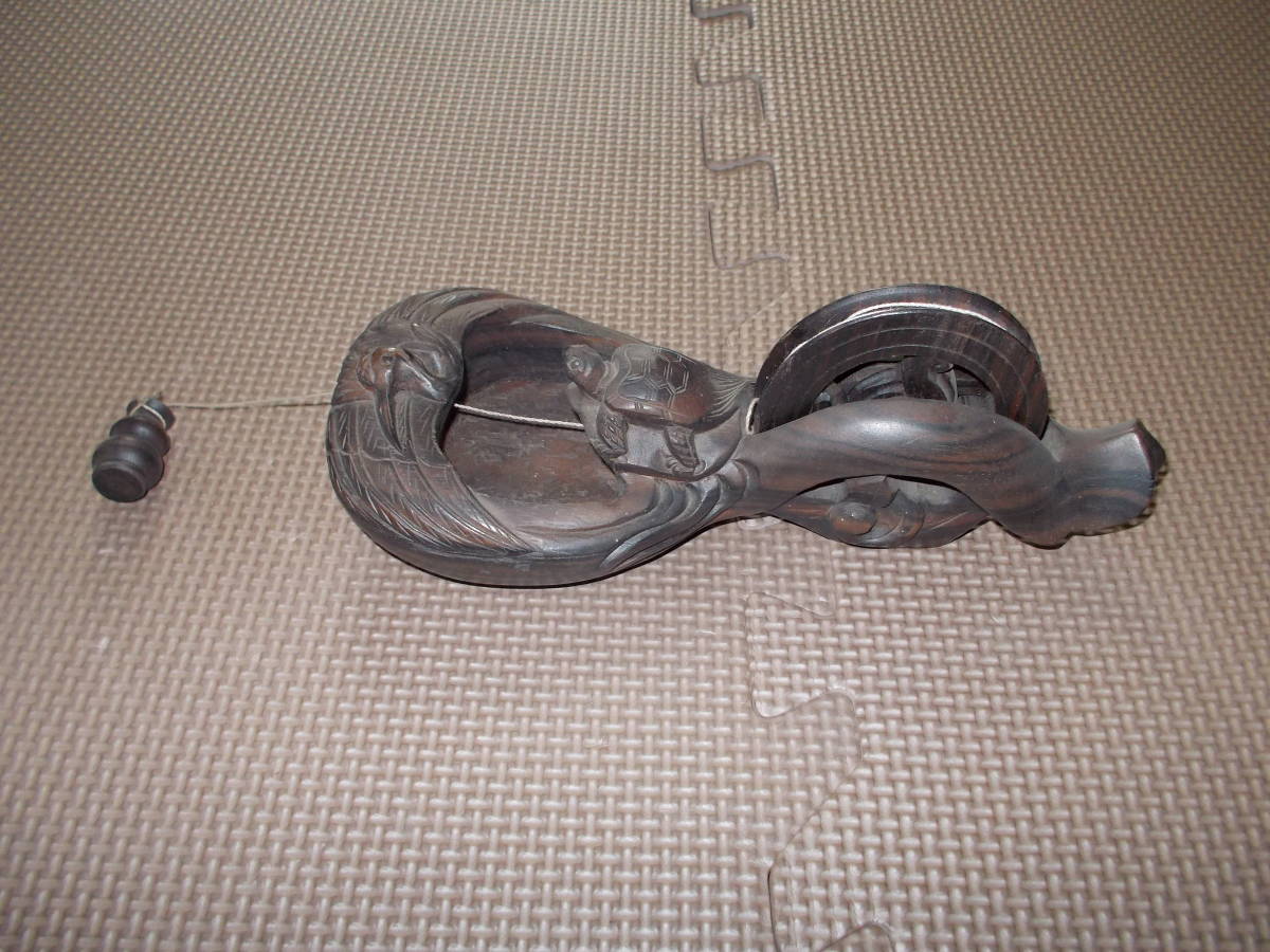 希少 黒檀 墨ツボ175mm 希少 黒檀 墨ツボ175mm