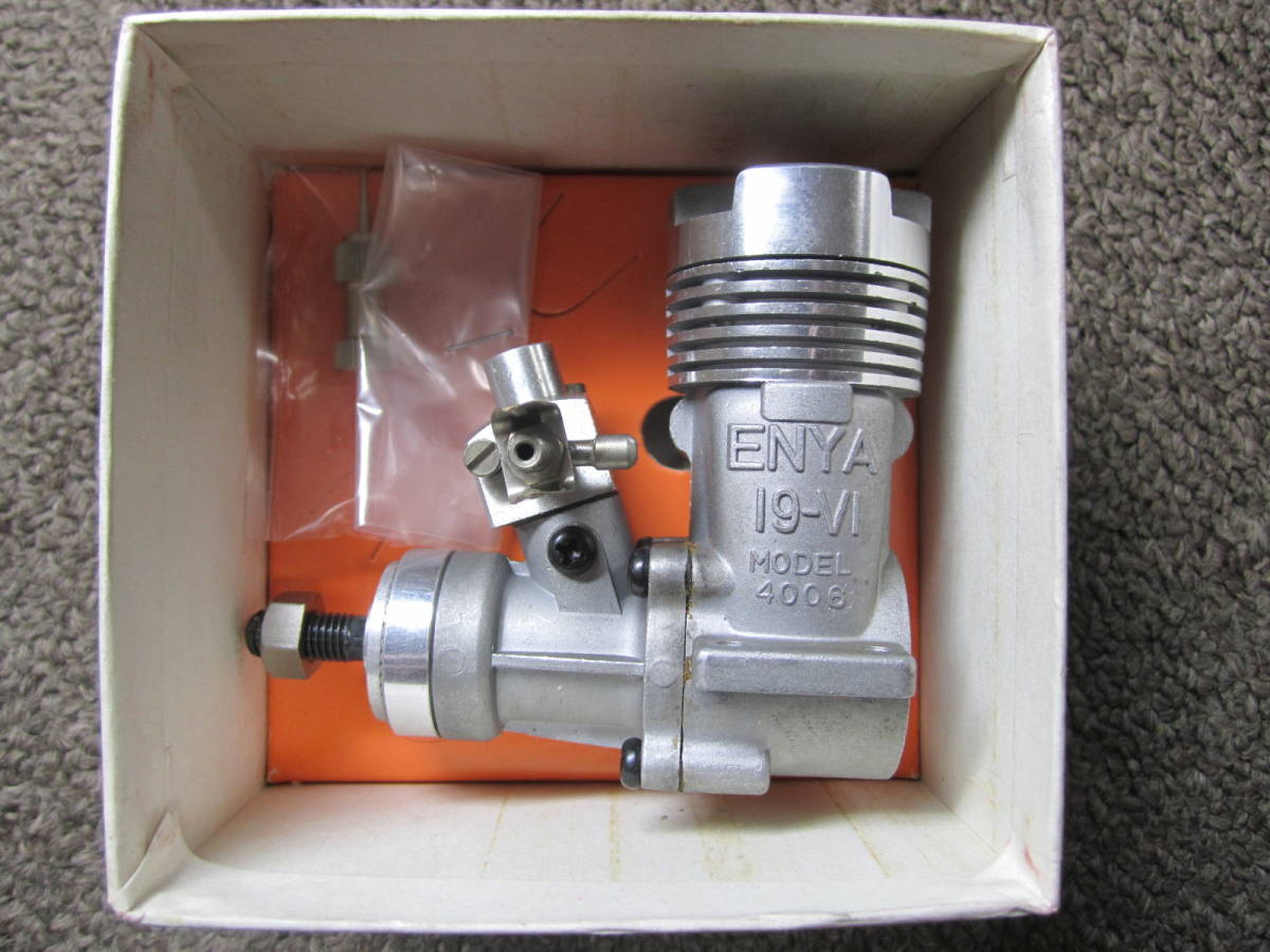 新品 未使用 ENYA 19-6 BB T V 塩谷製作所 模型 飛行機 エンジン 新品 未使用 ENYA 19-6 BB T V 塩谷製作所 模型 飛行機 エンジン