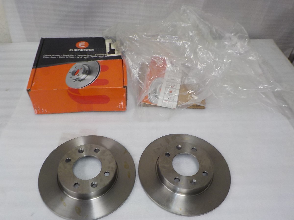 [ PEUGEOT / CITROEN Peugeot / Citroen for ] EURO REPAR brake tiks rotor 2 sheets 16 188 619 80 * long time period stock unused goods 