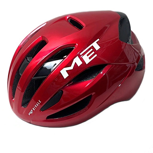 男女兼用：超軽量ロードバイクヘルメット,アウトドアスポーツのためのヘッドプロテクション 赤_画像1
