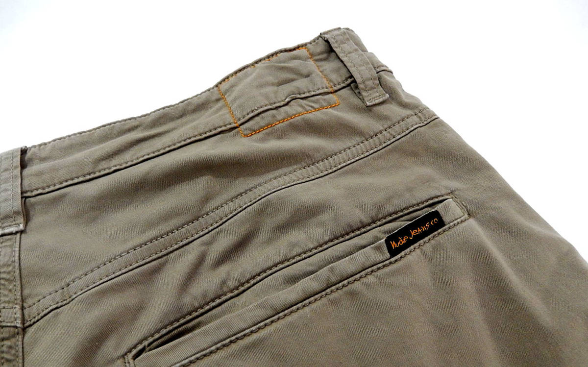 Nudie Jeans ヌーディージーンズ Slim Adam Desert Green ベージュ