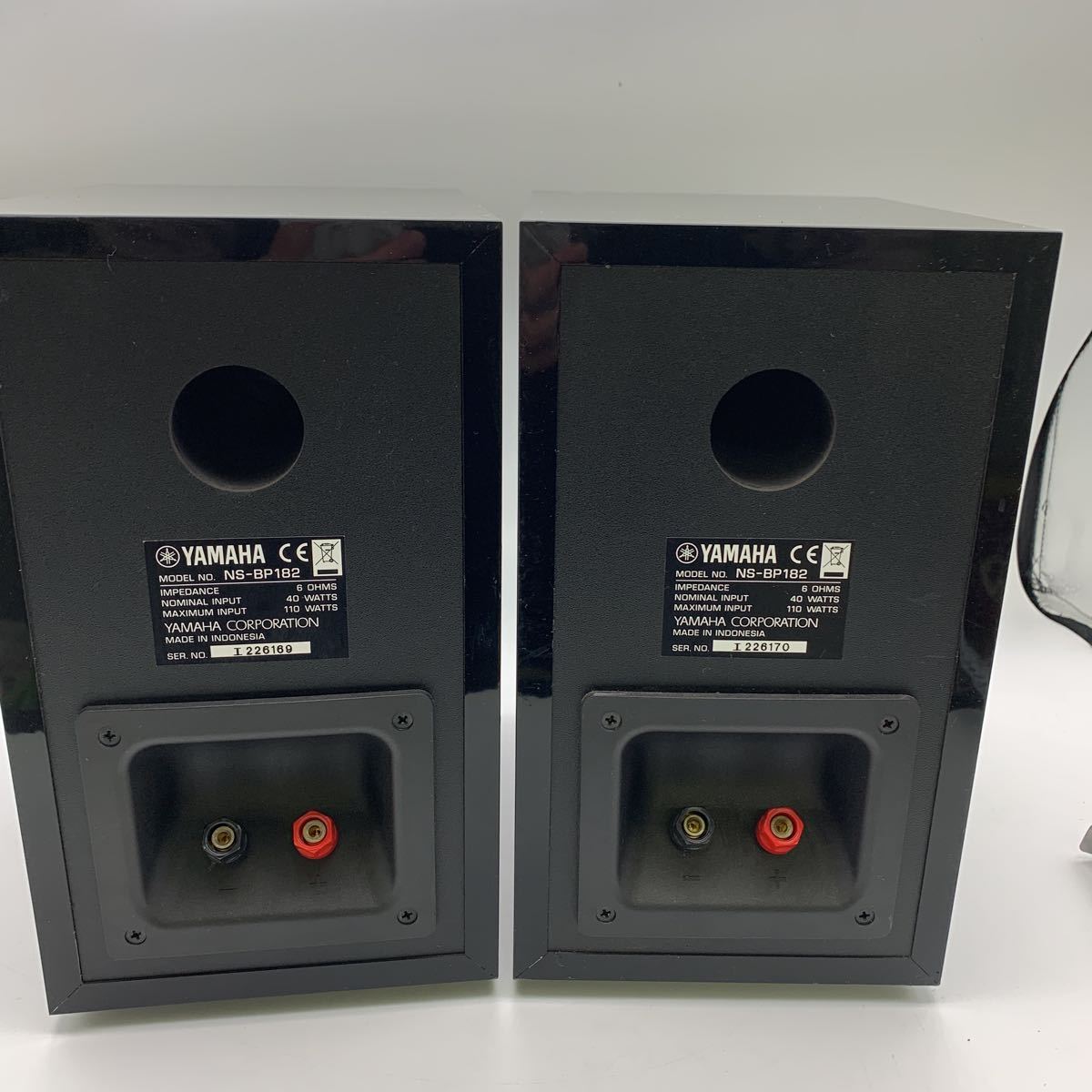 使い勝手の良い】 YAMAHA NS-BP182 スピーカー2個セット i9tmg.com.br