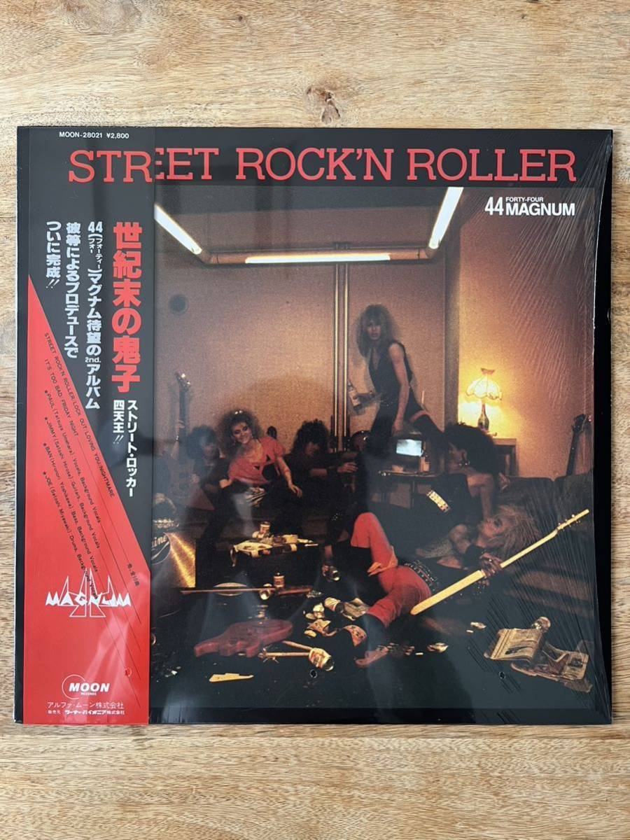 超美品 シュリンク 44 Magnum Street Rock’n Roller MOON LPレコード _画像2