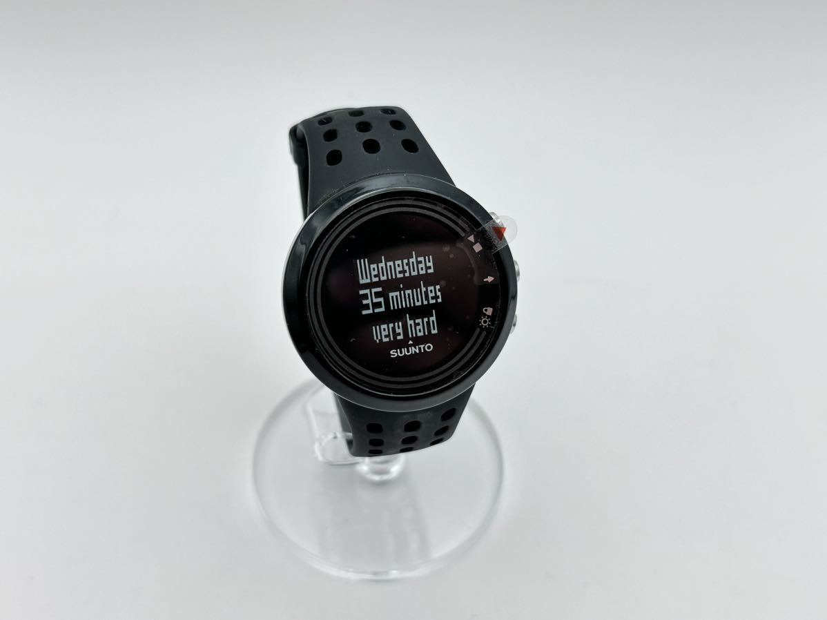 5-75 未使用 廃盤 SUUNTO スント M5 オール ブラック 心拍計 ランニング トレーニング 腕時計 ウォッチ_画像3