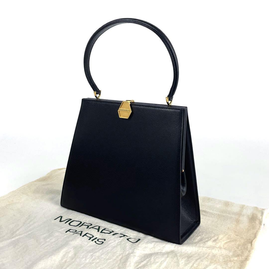極美品□MORABITO モラビト VENDOME ヴァンドーム ハンドバッグ ワン