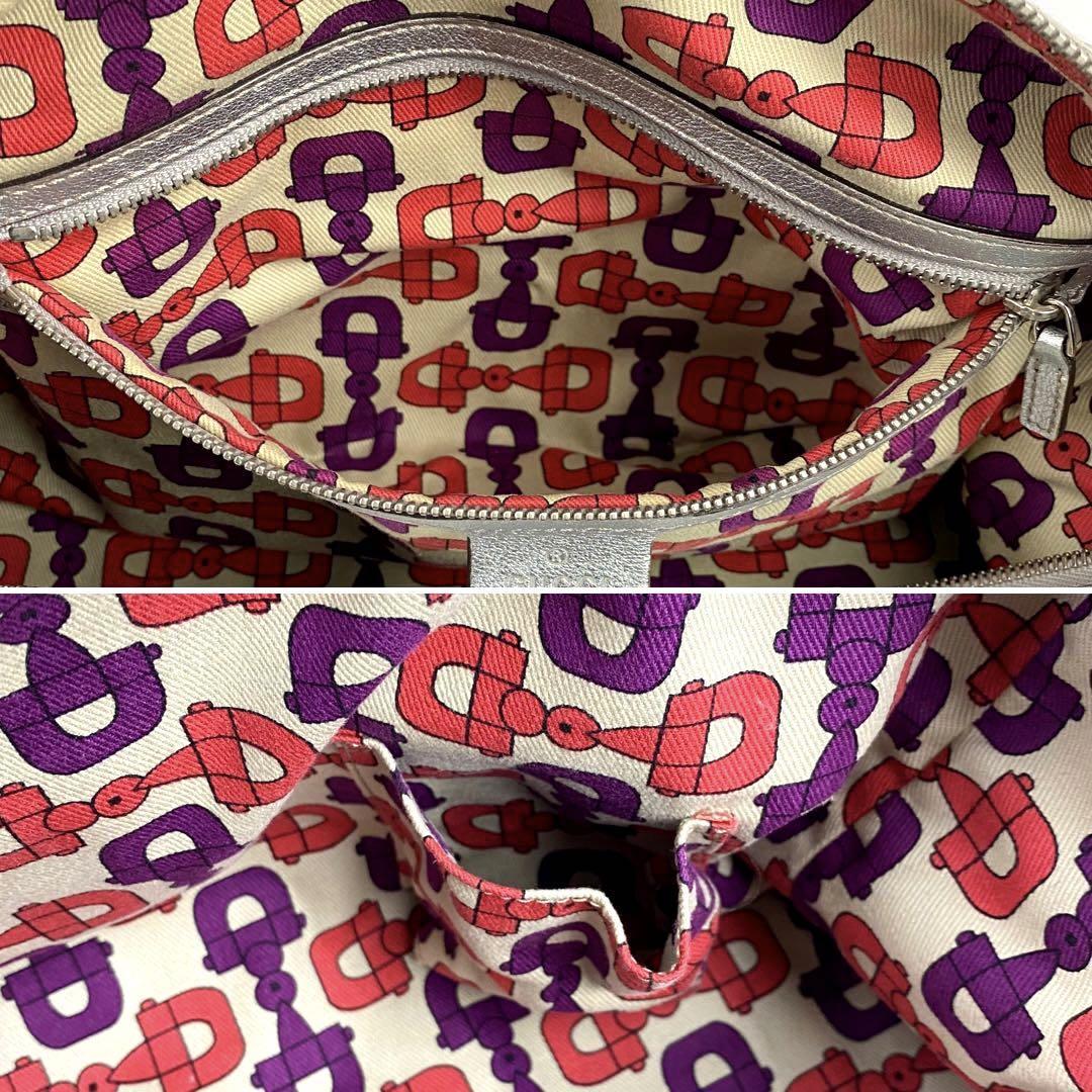 美品 GUCCI グッチ シマレザー ミニボストン ダブルG インター 美品 GUCCI グッチ シマレザー ミニボストン ダブルG インター