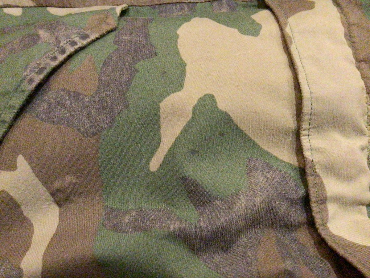 80'S U.S ARMY ECWCS COLD WEATHER PARKA CAMO SIZE L アメリカ軍 エクワックス コールド ウェザー パーカー 迷彩 カモフラ ゴアテックス_画像8