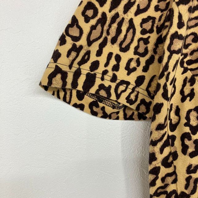 ジュンヤワタナベ コムデギャルソン 総柄 レオパード レディース 半袖T