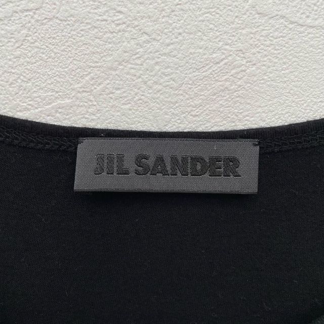 人気フォトプリント ジルザンダー JIL SANDER 半袖 カットソー 黒 レディース　Mサイズ