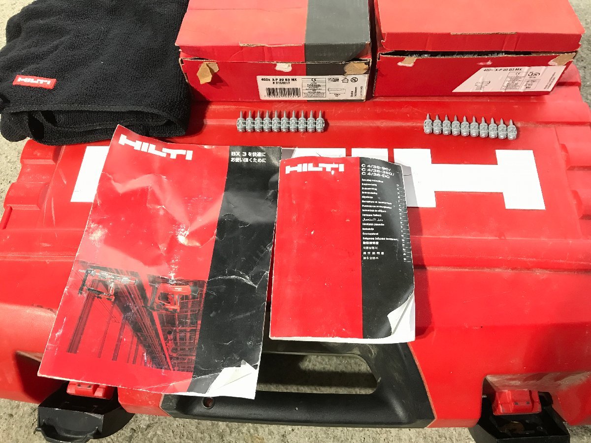 HILTI ヒルティ BX3 充電式コンクリートピン打機 鋲打機 HILTI ヒルティ BX3 充電式コンクリートピン打機 鋲打機