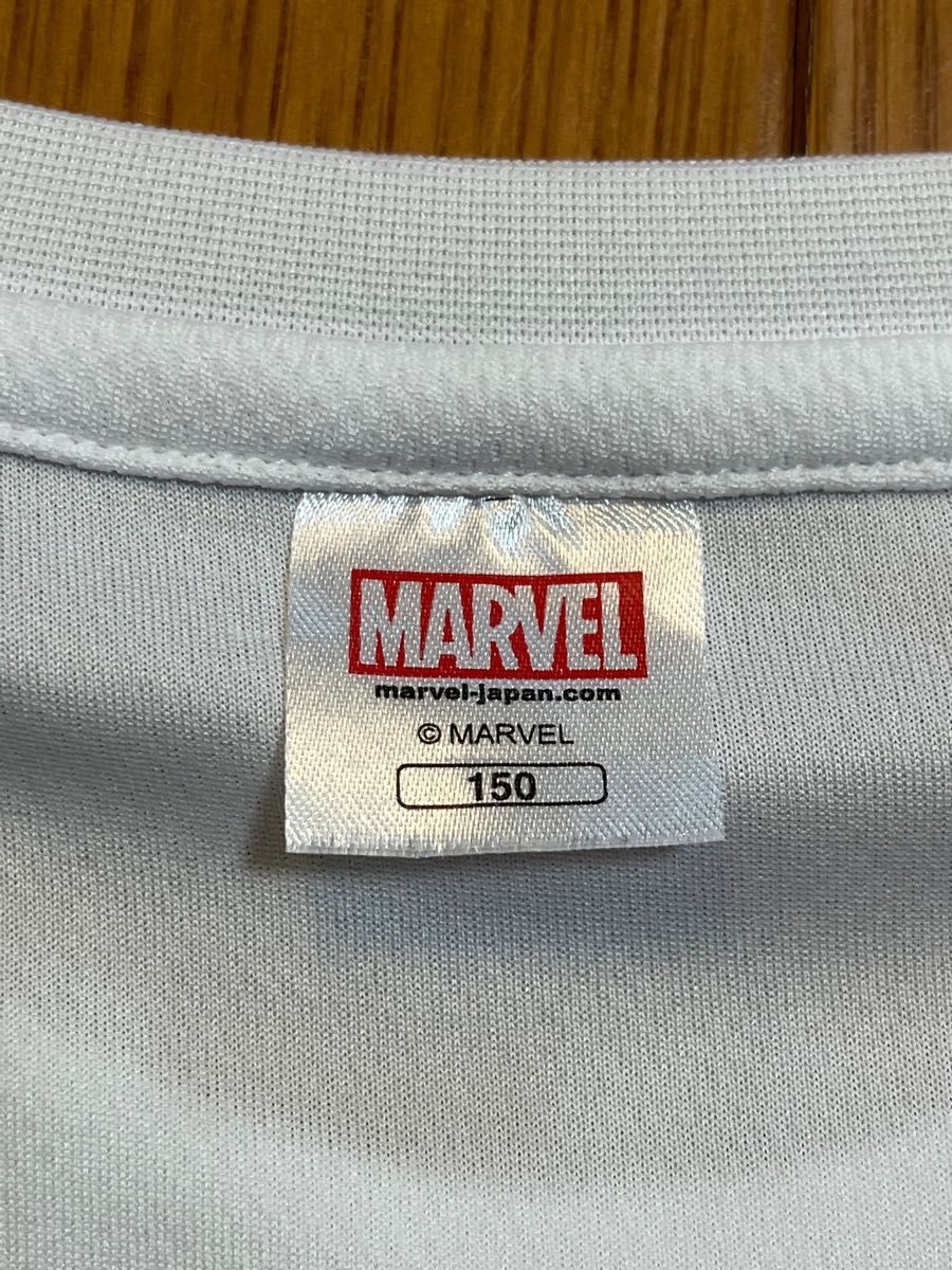 MARVEL マーベル　Tシャツ　半袖　150㎝ ホワイト