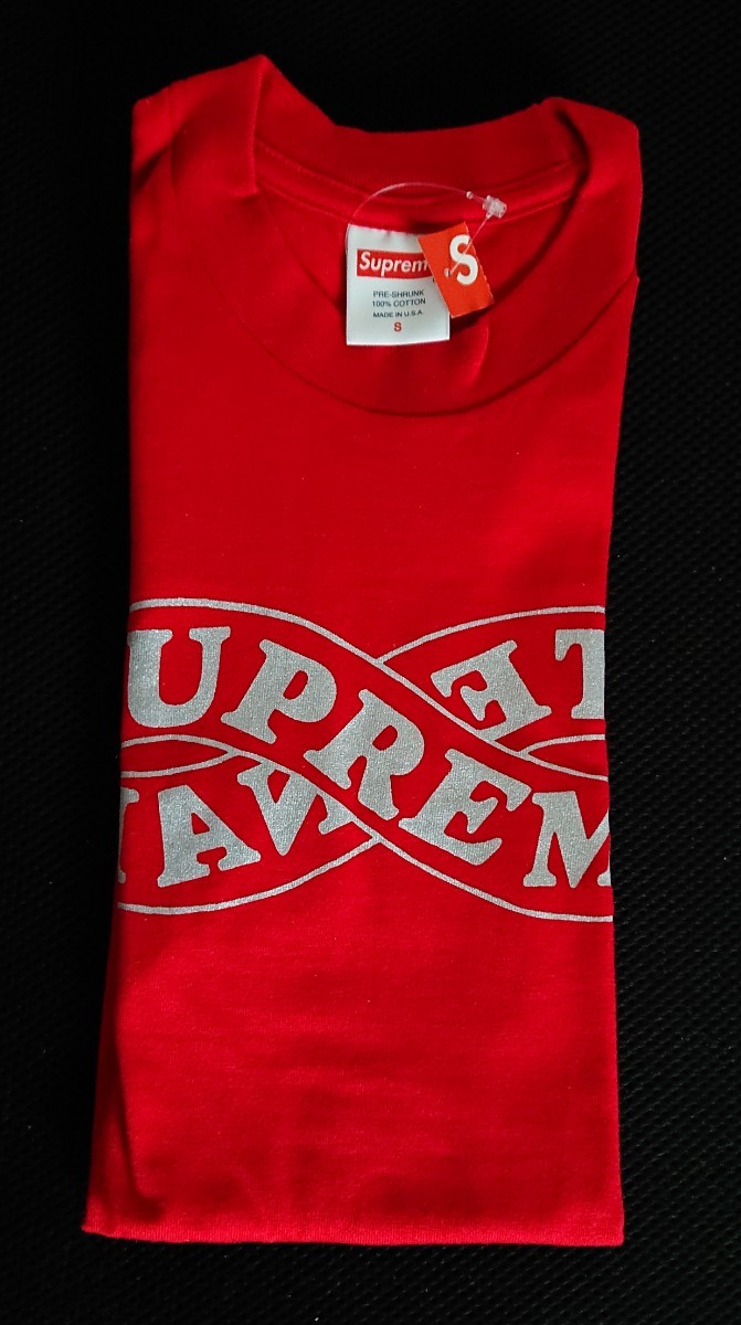 新品 Sサイズ Eternal Tee 赤 18FW Supreme Small Red Tシャツ 国内正規品 半タグ付き エターナル_画像4