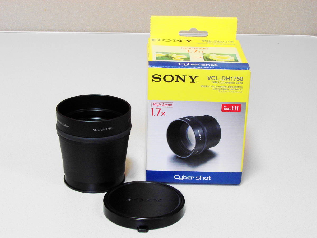 SONY DSC H1 デジタルカメラ+ SONYテレコンバージョンレンズ VCL SONY DSC H1 デジタルカメラ+ SONYテレコンバージョンレンズ VCL